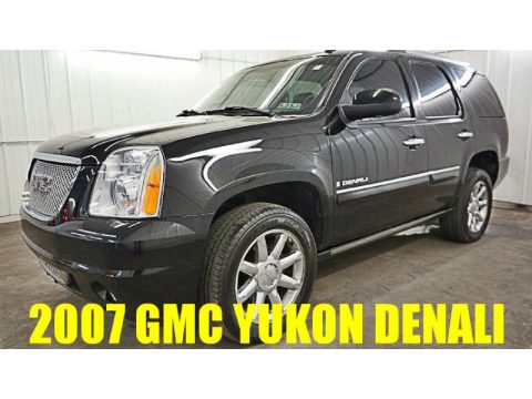 Onyx Black GMC Yukon Denali AWD. Click to enlarge. Onyx Black GMC Yukon Denali AWD. Click to enlarge.