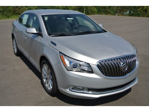 Quicksilver Metallic Buick LaCrosse Leather.  Click to enlarge.
