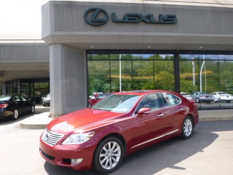 Matador Red Mica Lexus LS 460 AWD.  Click to enlarge.