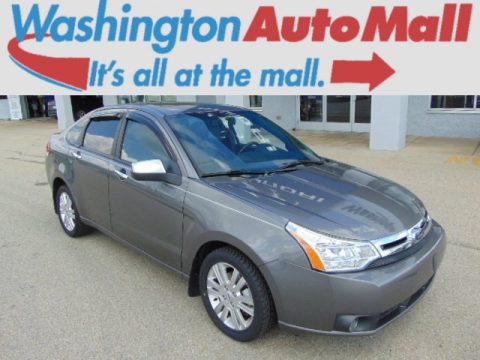 Sterling Grey Metallic Ford Focus SEL Sedan.  Click to enlarge.