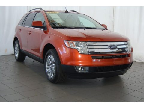 Blazing Copper Metallic Ford Edge Limited.  Click to enlarge.