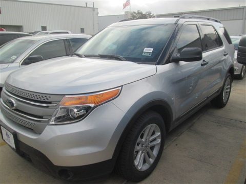 Ingot Silver Ford Explorer FWD.  Click to enlarge.
