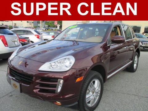 Carmona Red Metallic Porsche Cayenne S.  Click to enlarge.