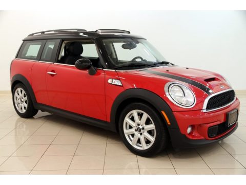 Chili Red Mini Cooper S Clubman.  Click to enlarge.