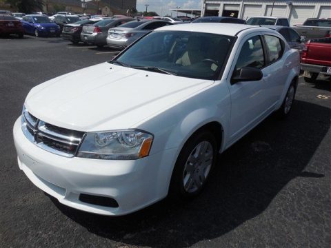 Bright White Dodge Avenger SE. Click to enlarge. Bright White Dodge Avenger SE. Click to enlarge.