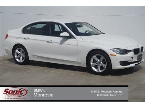 Alpine White BMW 3 Series 328i Sedan.  Click to enlarge.