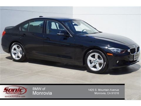 Jet Black BMW 3 Series 328i Sedan.  Click to enlarge.