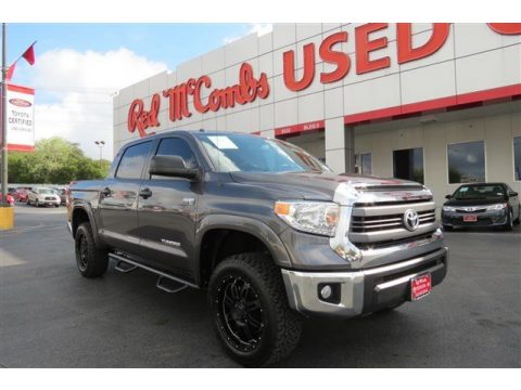 Magnetic Gray Metallic Toyota Tundra SR5 Crewmax.  Click to enlarge.