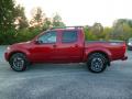  2014 Nissan Frontier Lava Red #4