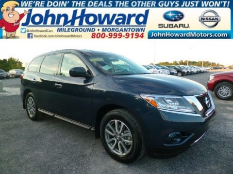 Arctic Blue Metallic Nissan Pathfinder S AWD. Click to enlarge. Arctic Blue Metallic Nissan Pathfinder S AWD. Click to enlarge.