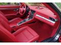 2012 Porsche 911 Carrera Red Natural Leather Interior #13