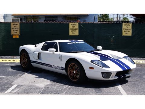 Centennial White Ford GT .  Click to enlarge.
