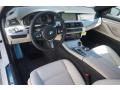  Ivory White/Black Interior BMW 5 Series #8