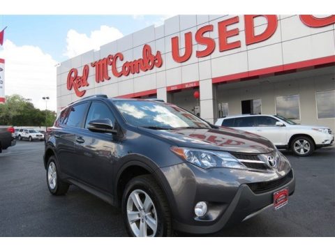 Magnetic Gray Metallic Toyota RAV4 XLE.  Click to enlarge.