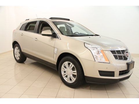Gold Mist Metallic Cadillac SRX 4 V6 AWD.  Click to enlarge.