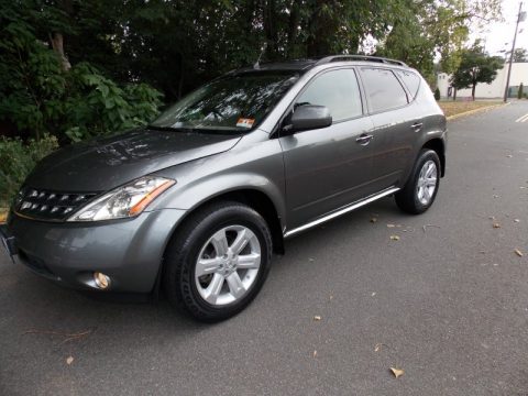 Platinum Pearl Metallic Nissan Murano SL AWD.  Click to enlarge.