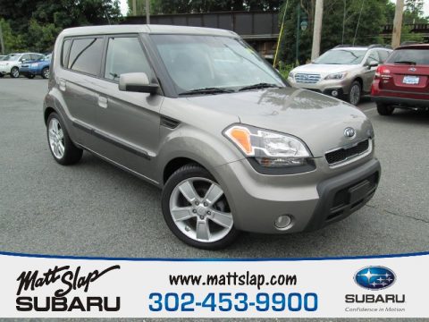 Titanium Gray Kia Soul !.  Click to enlarge.