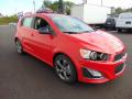 Front 3/4 View of 2015 Chevrolet Sonic RS Hatchback #6