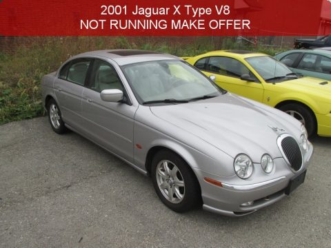 Platinum Silver Jaguar S-Type 4.0.  Click to enlarge.