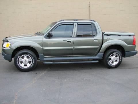 Estate Green Metallic Ford Explorer Sport Trac XLT. Click to enlarge. Estate Green Metallic Ford Explorer Sport Trac XLT. Click to enlarge.