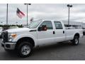 Front 3/4 View of 2015 Ford F250 Super Duty XL Crew Cab 4x4 #3