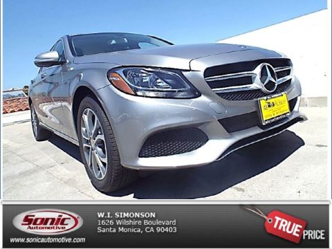 Paladium Silver Metallic Mercedes-Benz C 300 4Matic.  Click to enlarge.