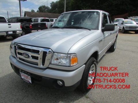 Silver Metallic Ford Ranger XLT SuperCab.  Click to enlarge.