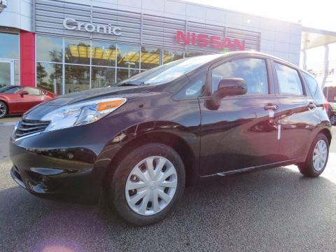 Super Black Nissan Versa Note S.  Click to enlarge.