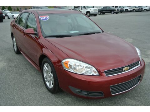 Red Jewel Tintcoat Chevrolet Impala LT.  Click to enlarge.