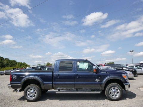 Blue Jeans Ford F350 Super Duty Lariat Crew Cab 4x4.  Click to enlarge.