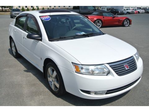 Polar White Saturn ION 3 Sedan. Click to enlarge. Polar White Saturn ION 3 Sedan. Click to enlarge.