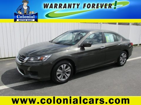 Modern Steel Metallic Honda Accord LX Sedan.  Click to enlarge.