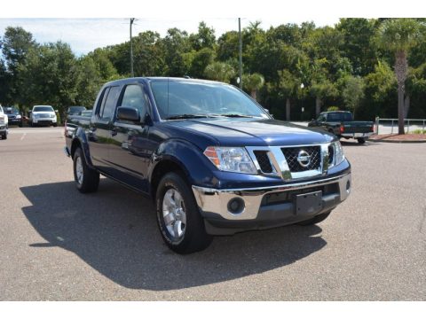 Navy Blue Nissan Frontier SV Crew Cab.  Click to enlarge.