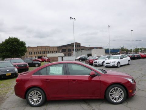 Crystal Red Tintcoat Chevrolet Cruze Eco.  Click to enlarge.