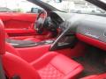  2008 Lamborghini Murcielago Red Interior #23