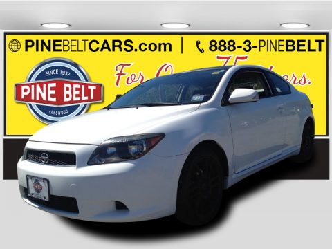 Super White Scion tC .  Click to enlarge.