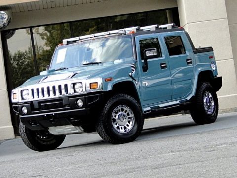 Glacier Blue Metallic Hummer H2 SUT. Click to enlarge. Glacier Blue Metallic Hummer H2 SUT. Click to enlarge.