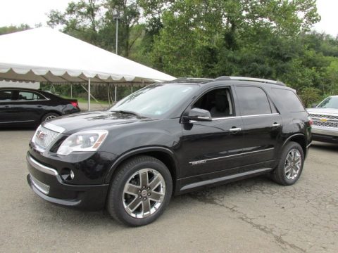 Carbon Black Metallic GMC Acadia Denali AWD.  Click to enlarge.