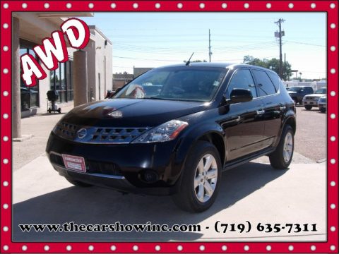 Super Black Nissan Murano S AWD.  Click to enlarge.