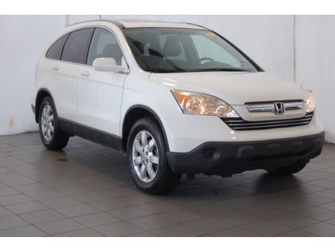 Taffeta White Honda CR-V EX-L.  Click to enlarge.