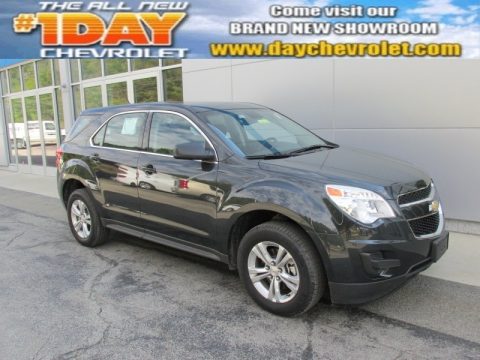 Ashen Gray Metallic Chevrolet Equinox LS.  Click to enlarge.