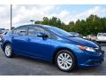 Front 3/4 View of 2012 Honda Civic EX Sedan #1