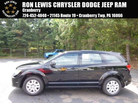 Pitch Black Dodge Journey SE.  Click to enlarge.