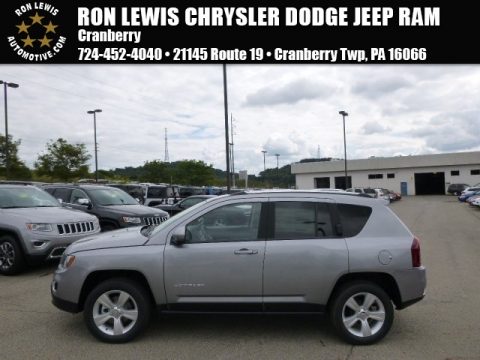 Billet Silver Metallic Jeep Compass High Altitude.  Click to enlarge.