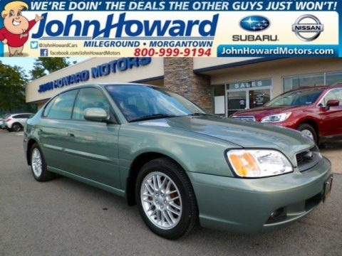 Seamist Green Pearl Subaru Legacy L Sedan.  Click to enlarge.