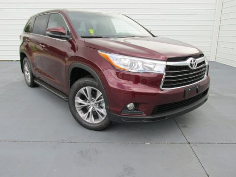 Ooh La La Rouge Mica Toyota Highlander LE. Click to enlarge. Ooh La La Rouge Mica Toyota Highlander LE. Click to enlarge.