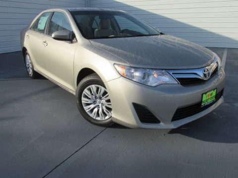 Creme Brulee Metallic Toyota Camry LE.  Click to enlarge.