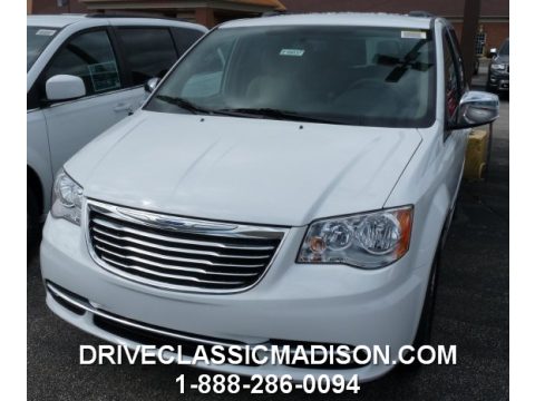 Bright White Chrysler Town & Country Touring-L.  Click to enlarge.