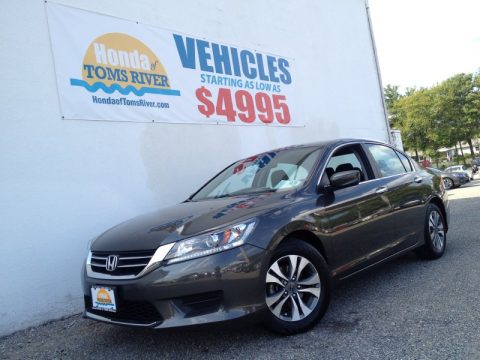 Modern Steel Metallic Honda Accord LX Sedan.  Click to enlarge.