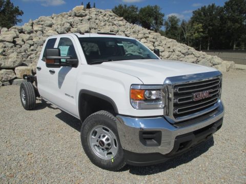 Summit White GMC Sierra 2500HD Double Cab 4x4 Chassis. Click to enlarge. Summit White GMC Sierra 2500HD Double Cab 4x4 Chassis. Click to enlarge.